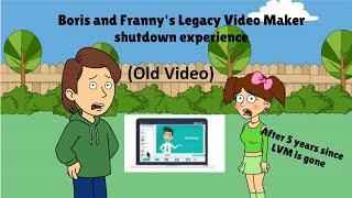 Boris and Franny's Vyond Legacy Video Maker shutdown experience (full version)