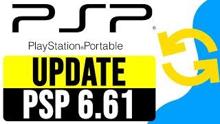 How to UPDATE Your PSP to Official 6.61 Firmware 2024 | Upgrade PSP to Latest Firmware