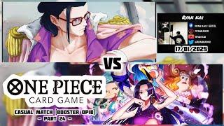 One Piece Card Game Casual Match Booster OP10 (Part 24) - Smoker/Tashigi vs Boa Hancock