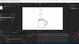Making Steam with Trim Paths and Roughen Edges in After Effects