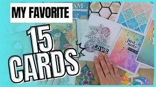 My FAVOURITE HANDMADE CARDS and how I made them