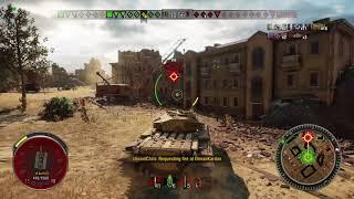 World of Tanks PS4 FV201 (A45) gameplay