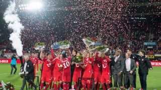 Chris David scored the winning goal for the title Jong FC Twente U21 (23/04/2012)