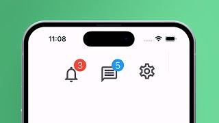  Build Custom Icon Badges in Flutter? (Android & IOS)