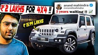 THAR ROXX ₹30Lakhs Top Model Price Explained !! | VARIANT PRICE LIST