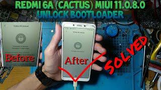 Unlock Bootloader Redmi 6A Cactus Without Dongle | No need to wait Solved