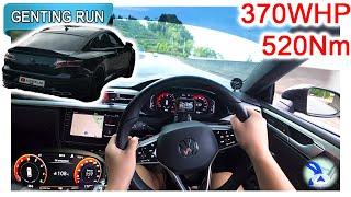 370whp & 520Nm | Volkswagen Arteon R-Line 4Motion | Malaysia #POV [Genting Run 冲上云霄] [CC Subtitle]