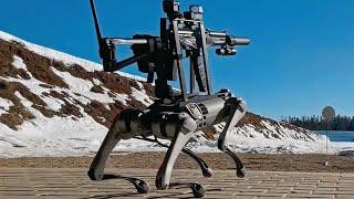 China Creates Military Wolf Robot That Can Follow Voice Commands in Real Time