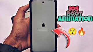 iOS Boot Animation - Install this iOS Boot Animation on any Android Device 