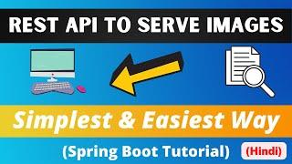 One of the simplest way to serve images in Spring Boot Project | Serving Files