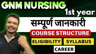 gnm 1st year online classes | gnm 1st year course | gnm 1st year syllabus | gnm eligibility criteria