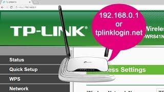 TP-LINK | 192.168.0.1 ( http://tplinklogin.net) | Configure TP-LINK Wi-Fi Router | NETVN