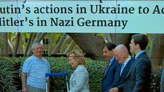 Headlines: Hillary Clinton compares Russia's actions in Ukraine to Nazi Germany