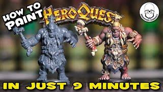 Transform HeroQuest Miniatures with Quick Zenithal Slapchop Speedpaint