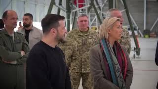 Володимир Зеленський відвідав військову базу «Мелсбрук», де проходять навчання наші військові