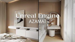 Интерьер в Unreal Engine | Работа Азамата | Курс архитектурной визуализации в Unreal