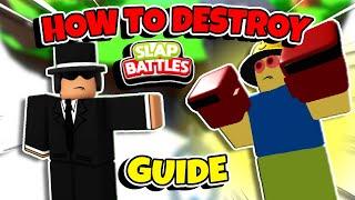 Everything You Need To BEAT THE GUIDE BOSSFIGHT | Slap Battles