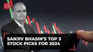 Sanjiv Bhasin’s top three stock recommendations for the year 2024