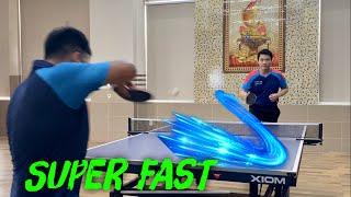 Hit Long Pimples super fast speed to Against Heavy Backspin | Tutorial