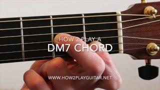 How to play a Dm7 Chord on guitar