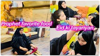 Eid ki tayariyan || Prophet (SAW) favorite dish + recipe || Salma yaseen vlogs