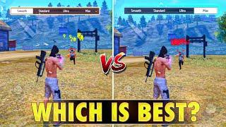 Which Is Best Graphics Setting For Headshots??  Best Graphics Setting For Free fire ||