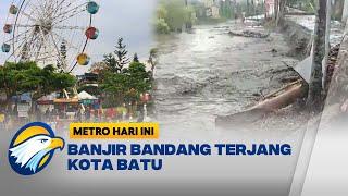 Banjir Bandang Kembali Terjang Daerah Bumiaji, Kota Batu, Jawa Timur