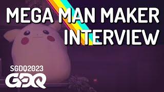 Mega Man Maker Interview with megamarino - Summer Games Done Quick 2023