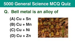 GENERAL SCIENCE 30 MCQs/ IMPORTANT for All Competitive Exams.