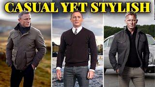 How to Look Sharp in Casual Clothes (Like James Bond)