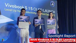 ASUS Vivobook S 15 OLED Launching - Level Up Your Productivity With The First Copilot+ PC