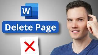 How to Delete Page in Word