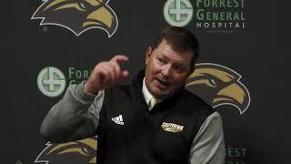 Will Hall postgame press conference after 27-20 loss to South Alabama