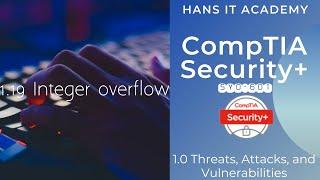 Domain 1.19: Integer overflow - CompTIA Security+ SY0 601
