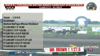 2024 June 09 | R05 - MR. BROWN (1) [1:27.6]