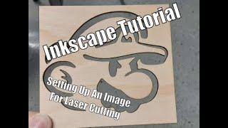 Inkscape Tutorial: Set Up An Image for Laser Cutting