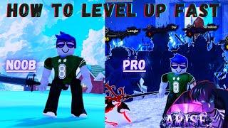 How to LEVEL UP FAST in Arise Crossover Roblox! (Best XP & Farming Guide)