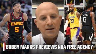 FREE AGENCY BEGINS  Bobby Marks on Hawks-Pels trade, Knicks-Nets, LeBron James, PG-13 | NBA on ESPN