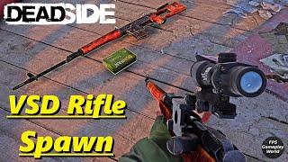 DEADSIDE Gameplay - VSD Rifle Spawn (PC 2K QHD 1440p 60fps) 2022