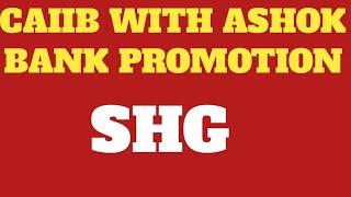 BANK PROMOTION CLASS: GENERAL BANKING : SELF HELP GROUP (SHG)