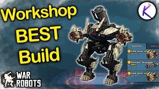 Sonic Fenrir best workshop build in War Robots WR Robot guide gameplay