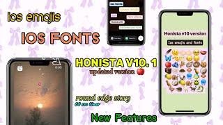 iOS Instagram for all Android Phones || Honista v10.1 || iOS emojis & fonts + iOS reels & stories