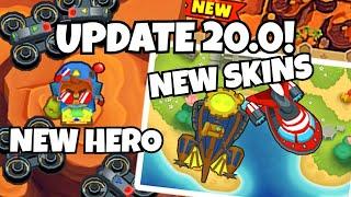 BTD6 Update 20.0! | New Hero Etienne, Extreme Odyssey, New Map Mesa, Trophy Store | Patch Review