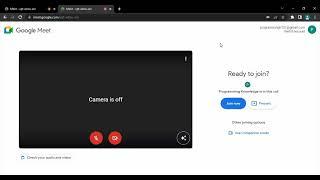 How to Turn Off Your Video Camera on Google Meet