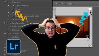 Q&A - Foto e Cartelle mancanti su Lightroom - Punto interrogativo sulle cartelle