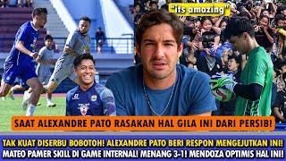 RESPON MENGEJUTKAN ALEXANDRE PATO SAAT DISERBU BOBOTOH️Mateo Beraksi Di Game Internal!