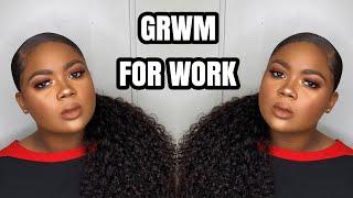 full grwm for work | beauty forever hair