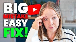 The #1 Mistake Small YouTube Channels Make