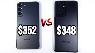 Samsung Galaxy S21 Ultra VS S22 Plus - (Speed Test, Camera Comparison & PUBG Test!)