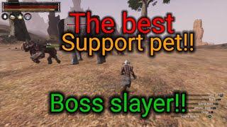 The best support pet!! kill any boss super easy conan exiles 2024 age of war chapter 3